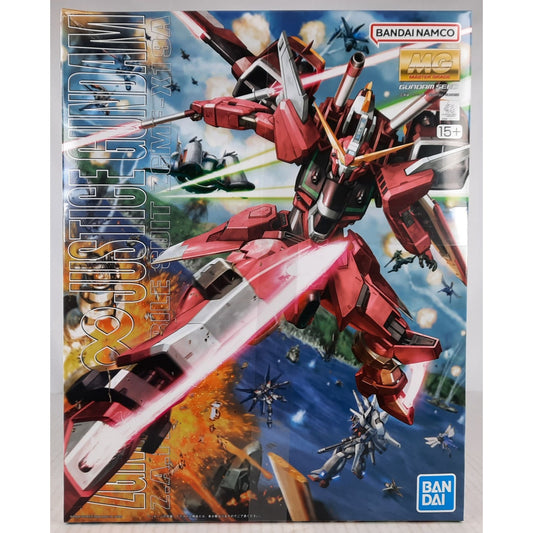 BANDAI MG ∞ Infinite Justice Gundam ZGMF-X19A 1:100 model kit DISTRESSED BOX