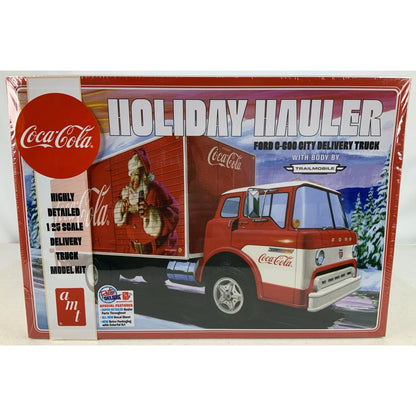 AMT Coca Cola Holiday Hauler Ford C-600 Delivery Truck model kit DISTRESSED BOX