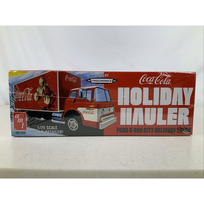 AMT Coca Cola Holiday Hauler Ford C-600 Delivery Truck model kit DISTRESSED BOX