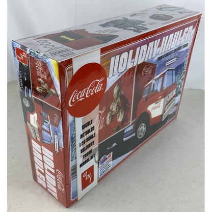 AMT Coca Cola Holiday Hauler Ford C-600 Delivery Truck model kit DISTRESSED BOX