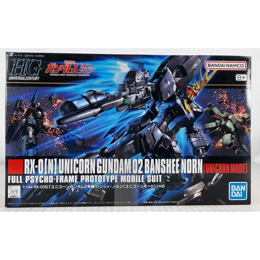 BANDAI HG Unicorn 02 Banshee Norn HGUC RX-0 (N) 1:144 model kit DISTRESSED BOX