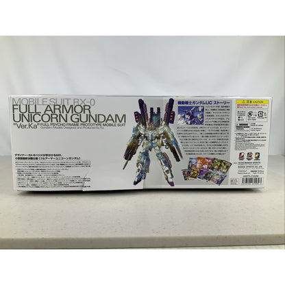 BANDAI MG Full Armor Unicorn Gundam RX-0 Ver Ka 1:100 model kit DISTRESSED BOX