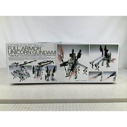 BANDAI MG Full Armor Unicorn Gundam RX-0 Ver Ka 1:100 model kit DISTRESSED BOX
