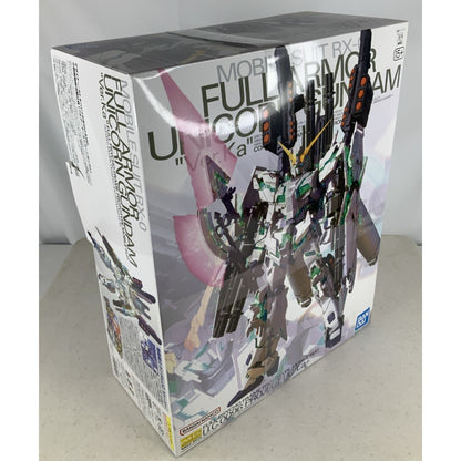 BANDAI MG Full Armor Unicorn Gundam RX-0 Ver Ka 1:100 model kit DISTRESSED BOX
