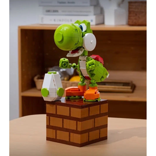 New Probrixx Video Game Dinosaur Yoshi Building Block Bricks Compatible MOC Set