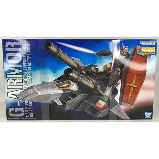 BANDAI MG G Armor Real Type Color Gundam fighter RX-78 model kit DISTRESSED BOX