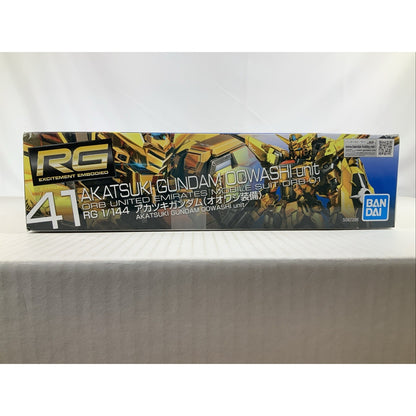 BANDAI RG Akatsuki Gundam Oowashi unit orb-01 41 1:144 model kit DISTRESSED BOX