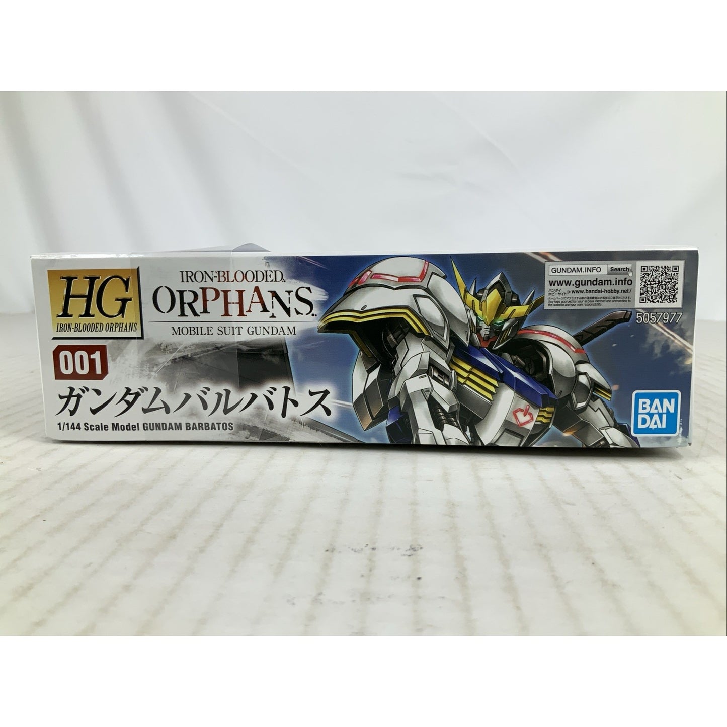 BANDAI HG Gundam Barbatos IBO mobile suit 01 1:144 model kit DISTRESSED BOX
