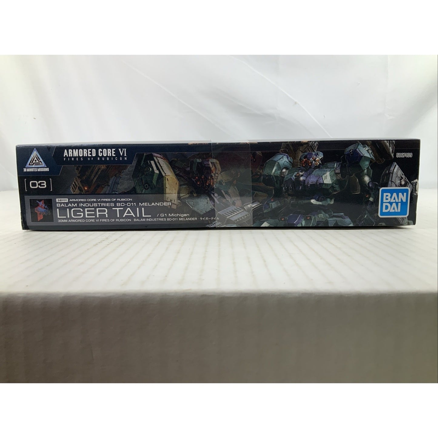 BANDAI 30MM Liger Tail BD-011 Melander 03 Armored Core model kit DISTRESSED BOX
