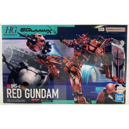 BANDAI HG gMS-a Red Gundam GQuuuuuuX mobile suit GQ #4 1:144 model kit 5068569