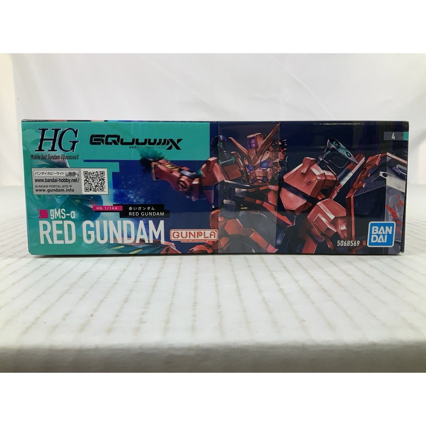 BANDAI HG gMS-a Red Gundam GQuuuuuuX mobile suit GQ #4 1:144 model kit 5068569