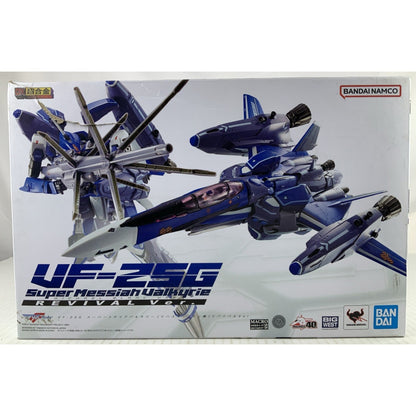 BANDAI DX Chogokin VF-25G SUPER MESSIAH VALKYRIE REVIVAL figure DISTRESSED BOX