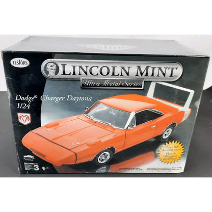 Testors Lincoln Mint Dodge Charger Daytona 1/24 Metal Model Kit Diecast