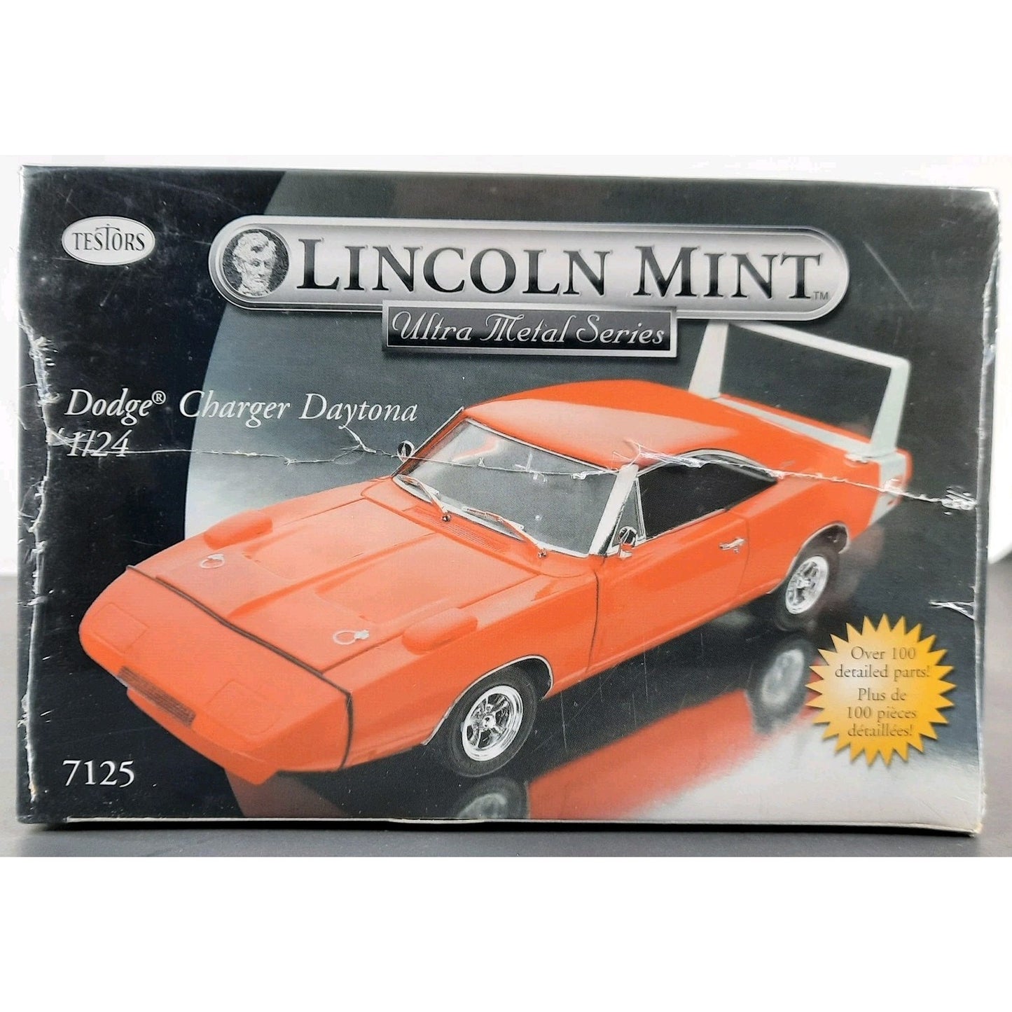 Testors Lincoln Mint Dodge Charger Daytona 1/24 Metal Model Kit Diecast