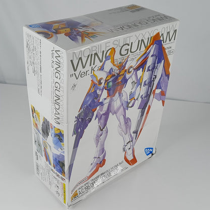BANDAI MG Wing Gundam Ver.Ka Gundam Wing XXXG-01W 1/100 model kit DISTRESSED BOX