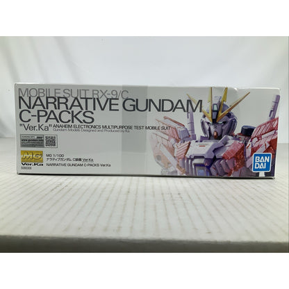 BANDAI MG Narrative Gundam C-Packs Ver.Ka RX-9/C 1:100 model kit DISTRESSED BOX