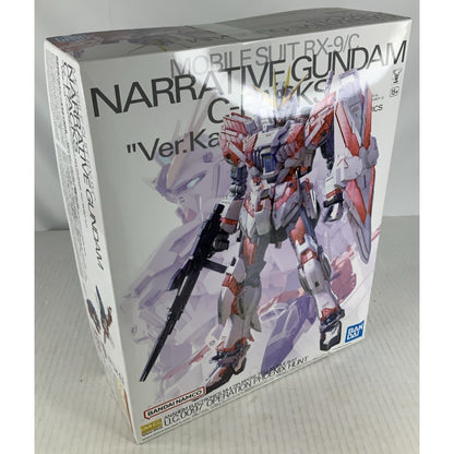 BANDAI MG Narrative Gundam C-Packs Ver.Ka RX-9/C 1:100 model kit DISTRESSED BOX