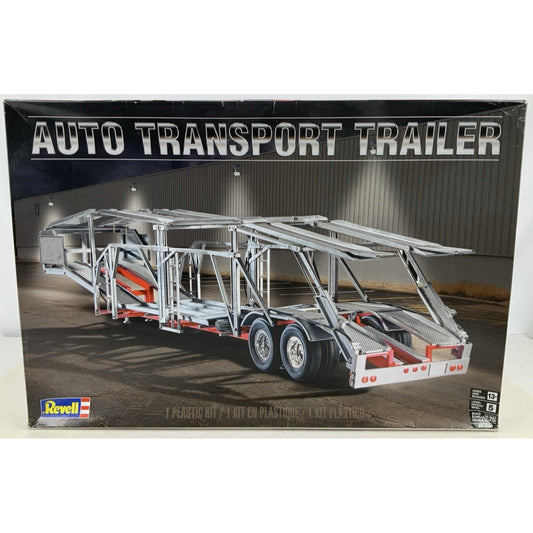 REVELL Auto Transport Trailer 1:25 model kit DISTRESSED BOX