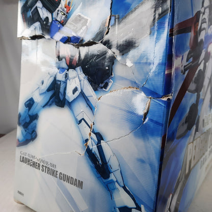 BANDAI PG Perfect Strike Gundam GAT-X105 + AQM/E-YM1 model kit DISTRESSED BOX
