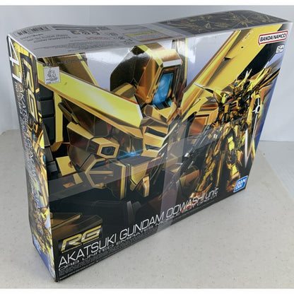 BANDAI RG Akatsuki Gundam Oowashi unit ORB-01 1:144 model kit DISTRESSED BOX