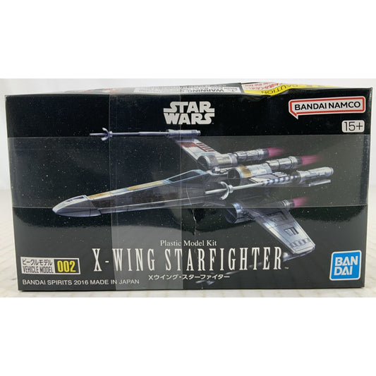 BANDAI Star Wars X-Wing Starfighter 002 1:144 model kit DISTRESSED BOX