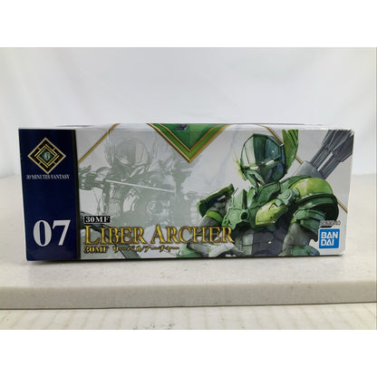 BANDAI 30MF Liber Archer 07 model kit DISTRESSED BOX