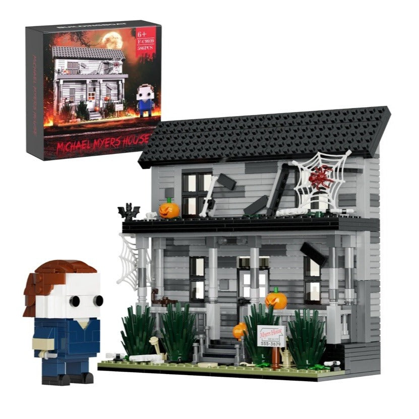 New Michael Myers House Building Block Set Compatible NIB Halloween READY STOCK