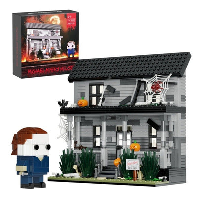 New Michael Myers House Building Block Set Compatible NIB Halloween READY STOCK
