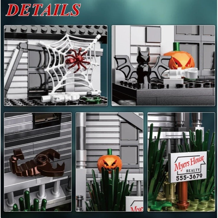 New Michael Myers House Building Block Set Compatible NIB Halloween READY STOCK