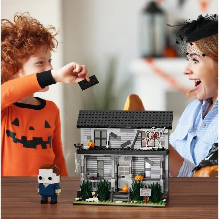 New Michael Myers House Building Block Set Compatible NIB Halloween READY STOCK