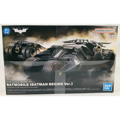 BANDAI Batmobile Tumbler Batman Begins Ver 1:35 model kit DISTRESSED BOX