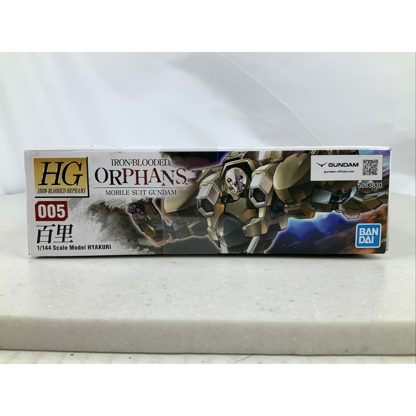 BANDAI HG Hyakuri Gundam IBO 1:144 model kit DISTRESSED BOX