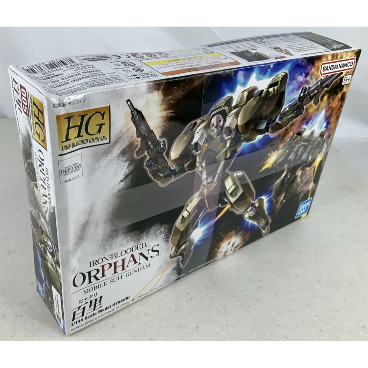 BANDAI HG Hyakuri Gundam IBO 1:144 model kit DISTRESSED BOX