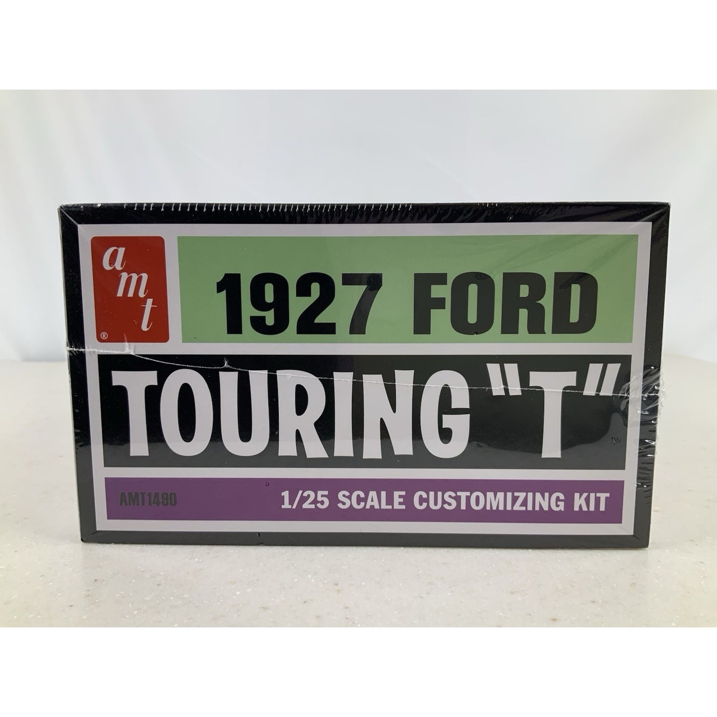 AMT 1927 Ford Touring T 27 1:25 model kit DISTRESSED BOX