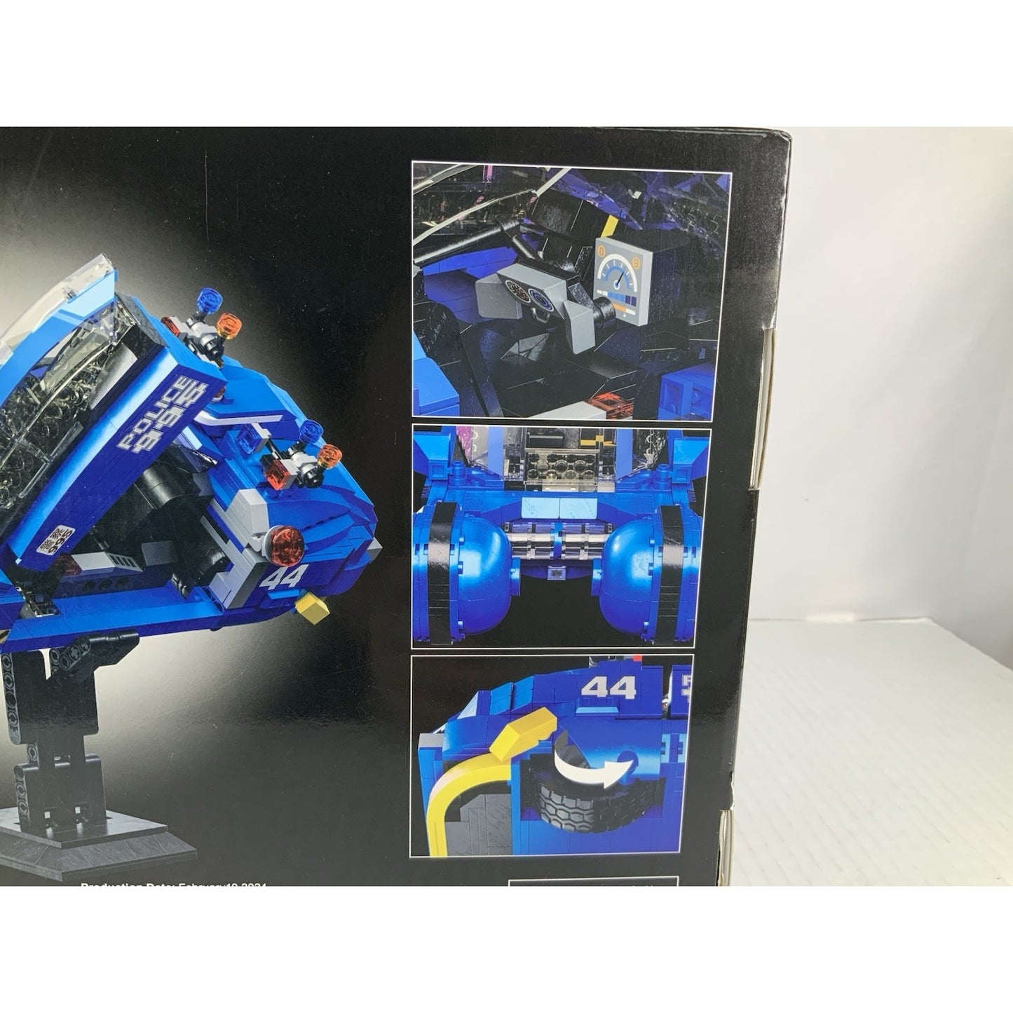 Blade Runner Deckard's Police Spinner Car 2049 Compatible Building Block Set