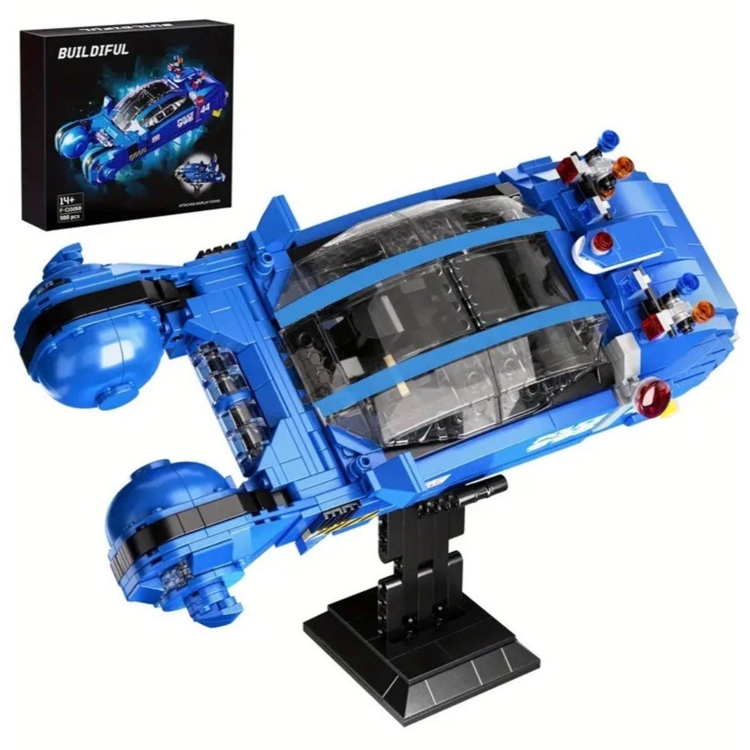 Blade Runner Deckard's Police Spinner Car 2049 Compatible Building Block Set