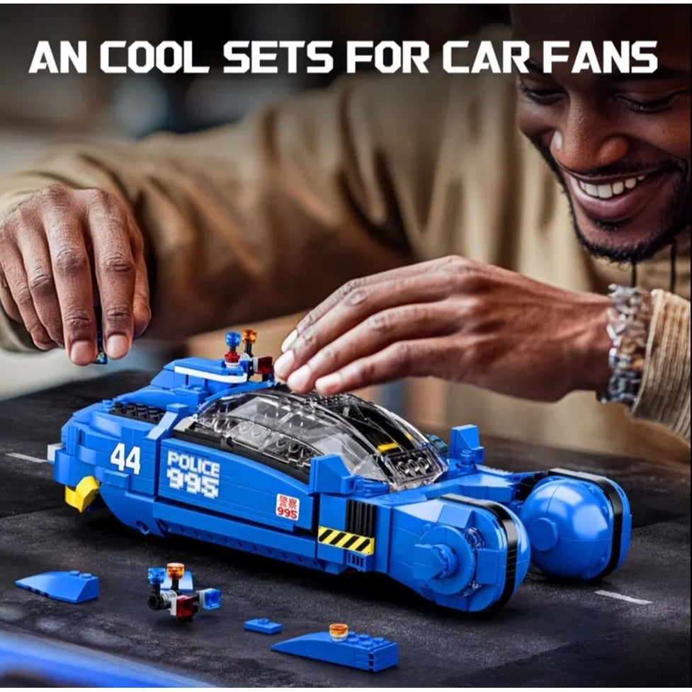 Blade Runner Deckard's Police Spinner Car 2049 Compatible Building Block Set