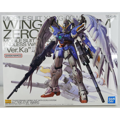 BANDAI MG Wing Gundam Zero EW Ver. Ka XXXG-00W0 1:100 model kit DISTRESSED BOX