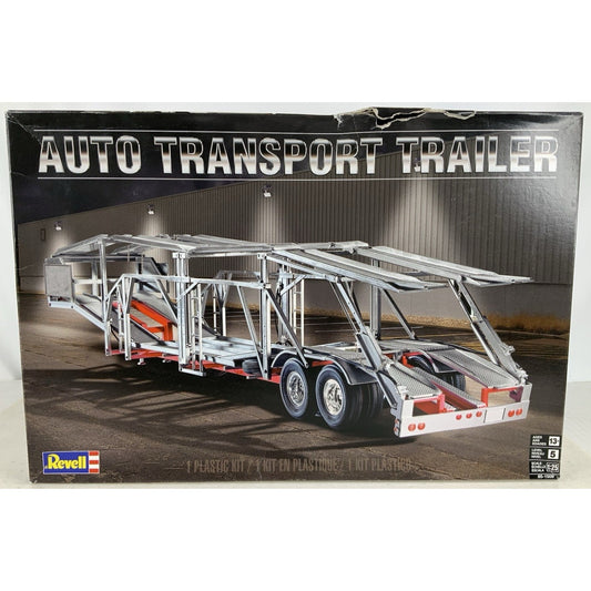 REVELL Auto Transport Trailer 1:25 model kit DISTRESSED BOX