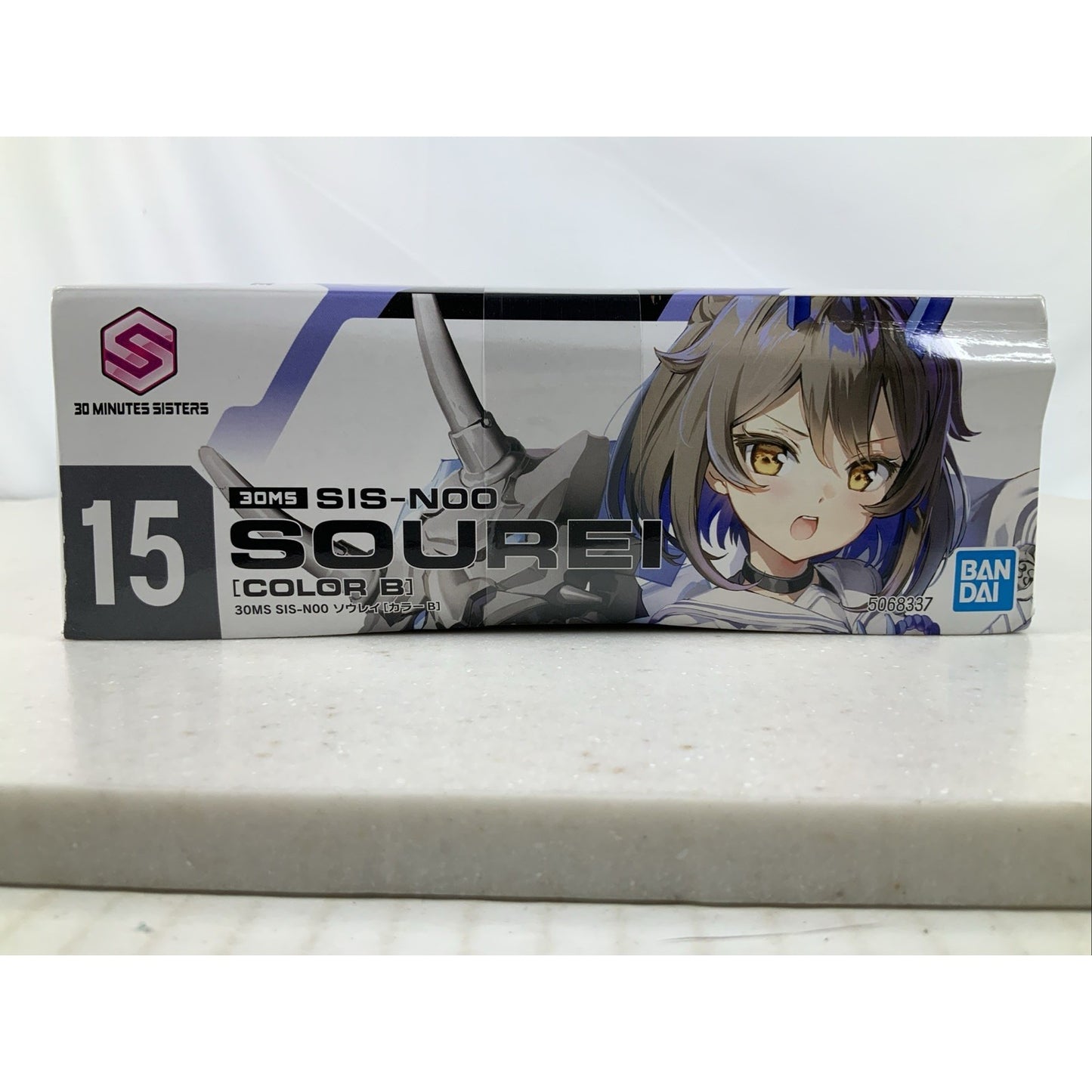 BANDAI 30MS Sourei Color B Sis-N00 15 model kit DISTRESSED BOX
