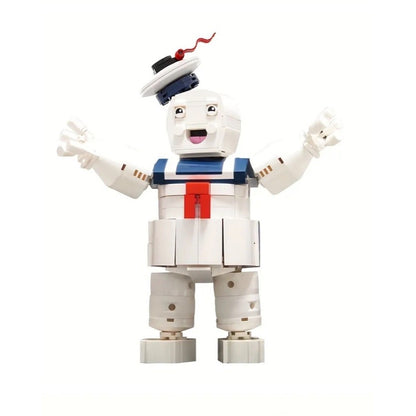 Stay Puft Marshmallow Man And Slime MOC Building Blocks Compatible Set
