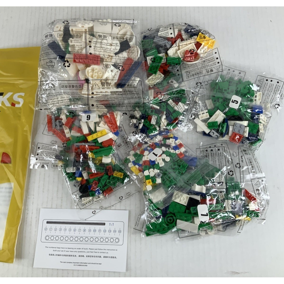 Stay Puft Marshmallow Man And Slime MOC Building Blocks Compatible Set