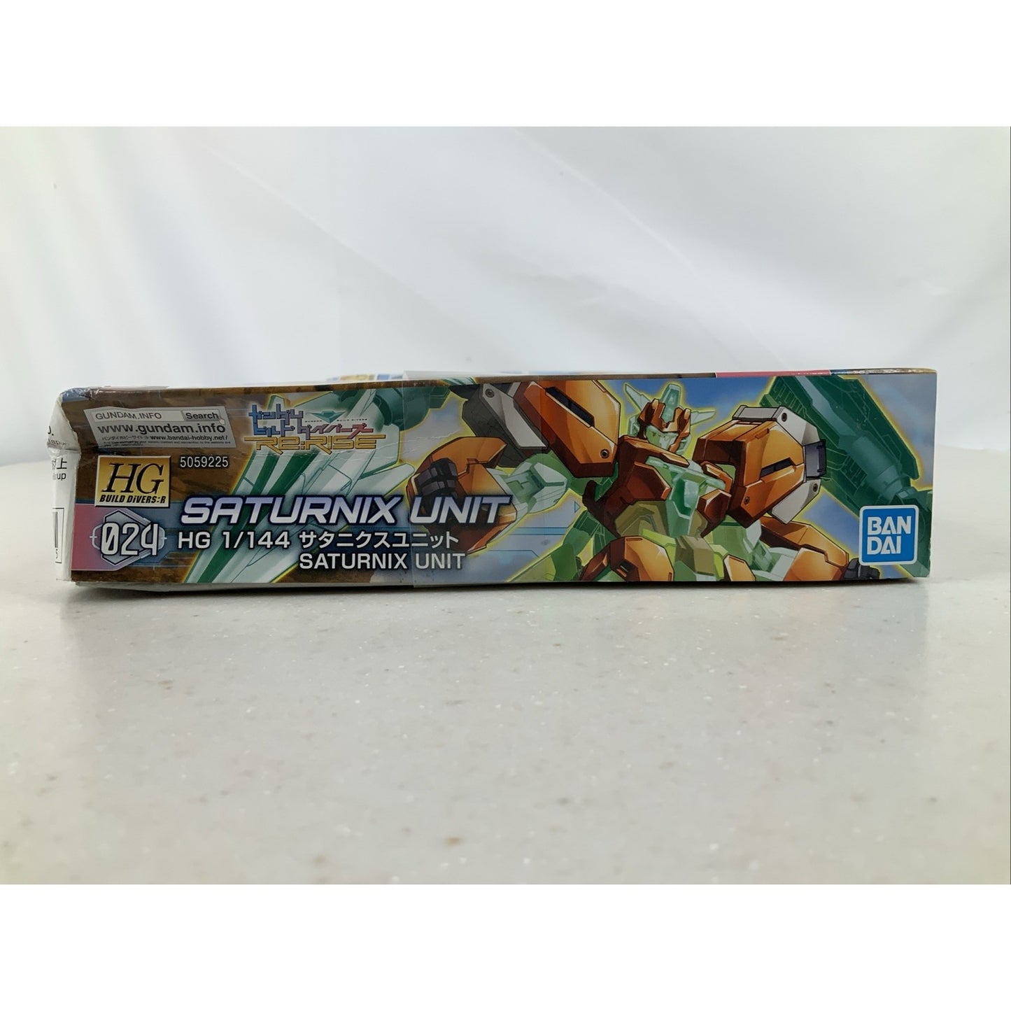 BANDAI HG Saturnix Unit HGBD Hiroto Support 1:144 model kit DISTRESSED BOX