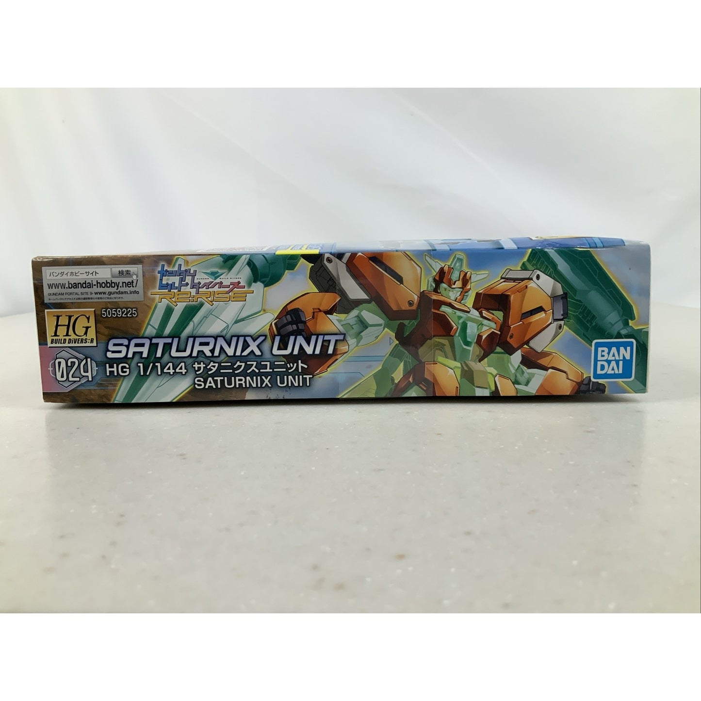 BANDAI HG Saturnix Unit HGBD Hiroto Support 1:144 model kit DISTRESSED BOX