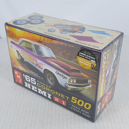 AMT 65 Dodge Coronet 500 Hardtop HEMI drag street 2 in 1 1965 1:25 model kit