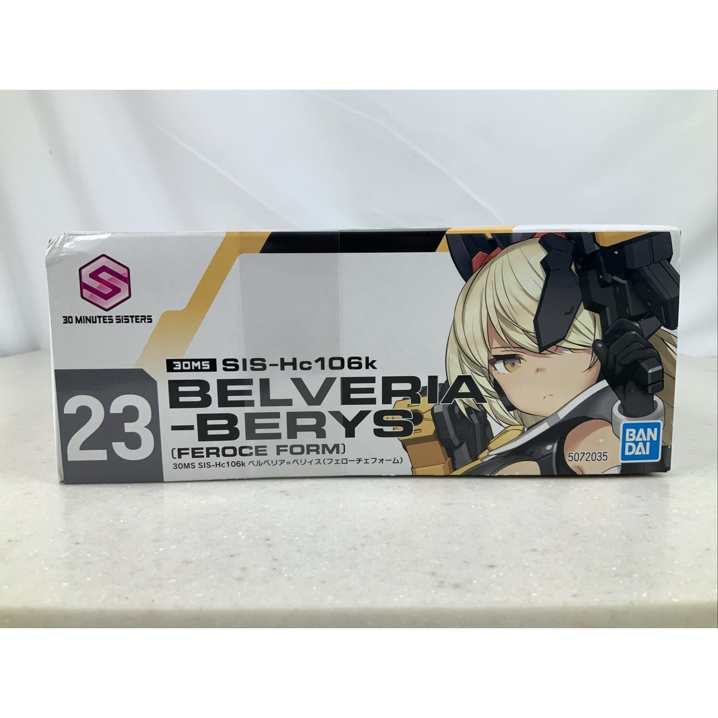 BANDAI 30MS Sis-Hc106K Belveria Berys Feroce Form 23 model kit DISTRESSED BOX