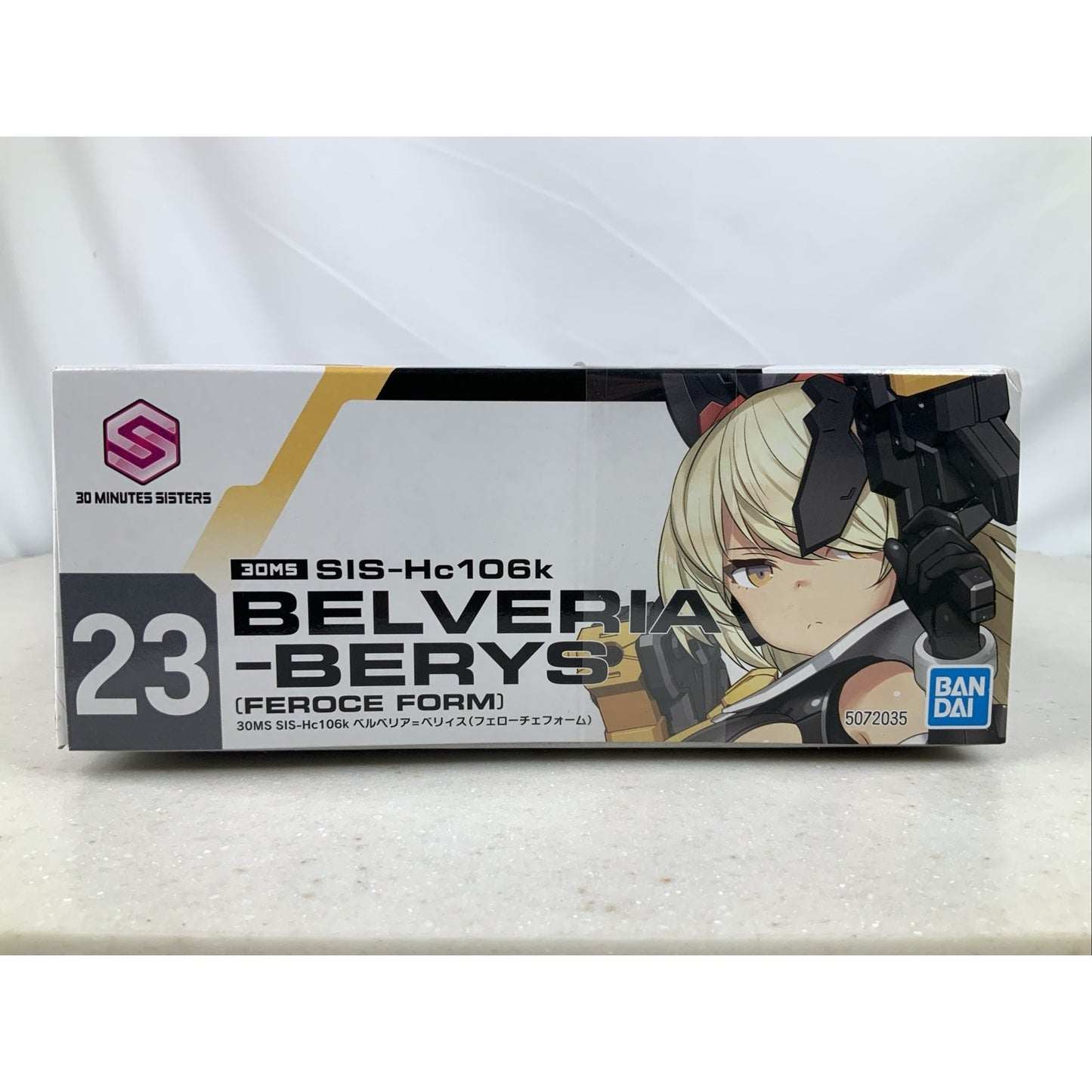 BANDAI 30MS Sis-Hc106K Belveria Berys Feroce Form 23 model kit DISTRESSED BOX