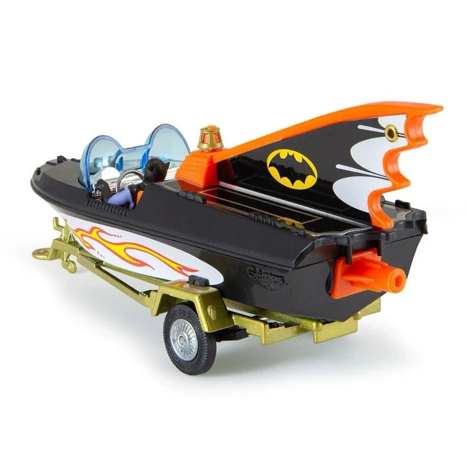 USA SHIP Corgi Batman Batboat 107 & trailer toy 2025 Reissue for Batmobile NEW