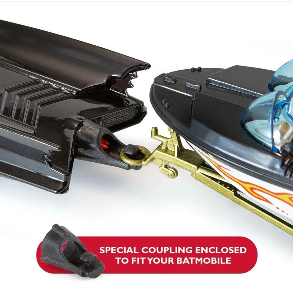 USA SHIP Corgi Batman Batboat 107 & trailer toy 2025 Reissue for Batmobile NEW