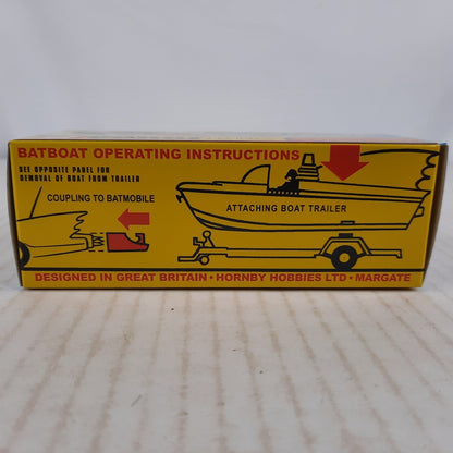 USA SHIP Corgi Batman Batboat 107 & trailer toy 2025 Reissue for Batmobile NEW